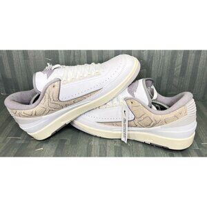 Nike Air Jordan 2 Low Python Sneakers White Men's Size 12 DV9956-100